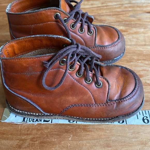 Vintage Leather Baby Boots - Picture 9 of 9